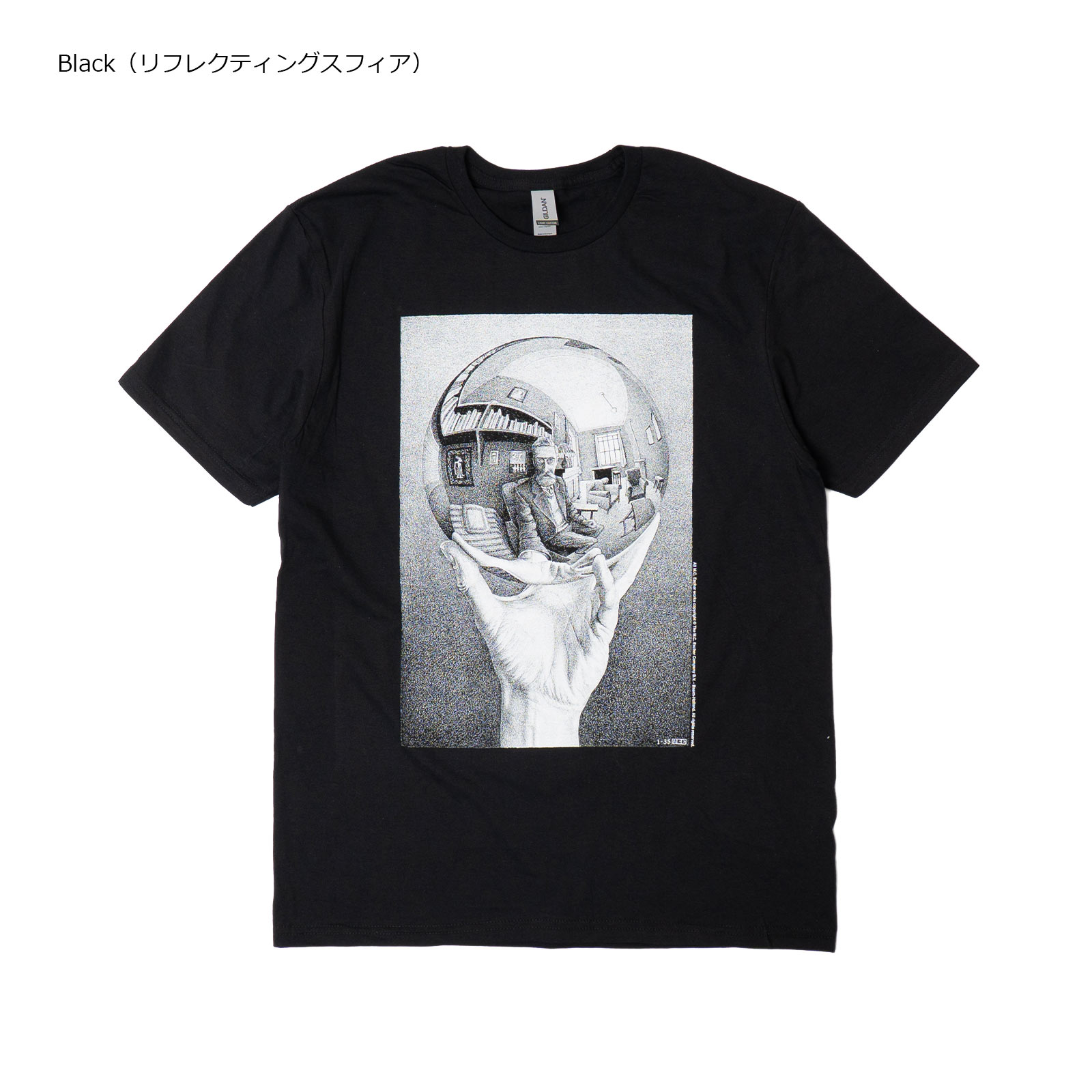 M.C. Escher Ｌ エッシャーデザイン Tシャツ M.C. ESCHER M.C.エッシャー 半袖Tシャツ ｜ メンズ S M L XL アートT