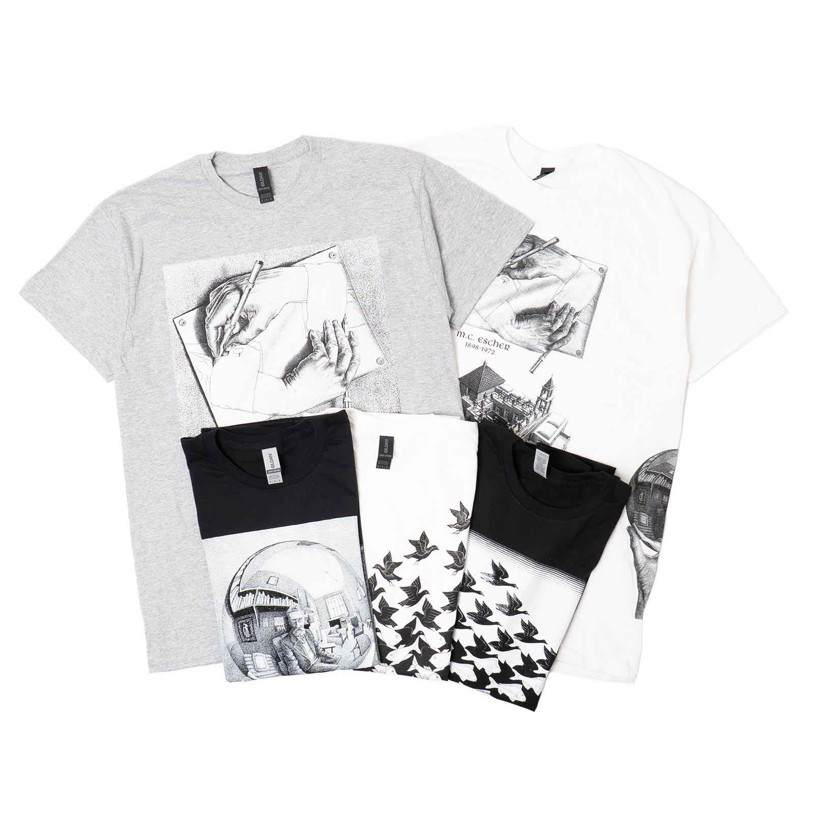 M.C. ESCHER M.C.エッシャー 半袖Tシャツ ｜ メンズ S M L XL アートT