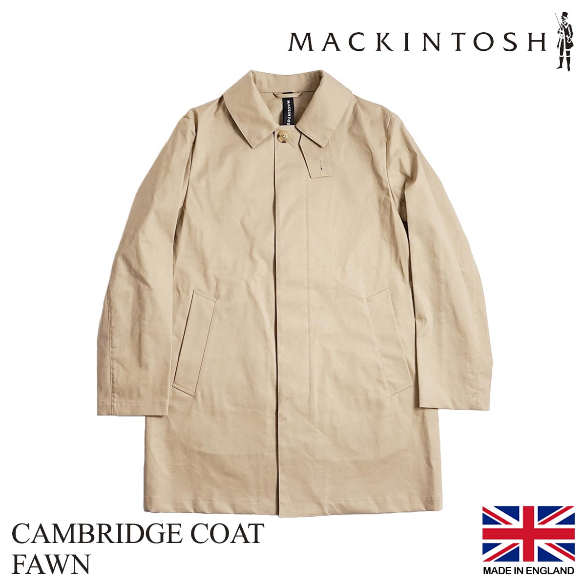 MACKINTOSH Made in UK ステンカラーコート-