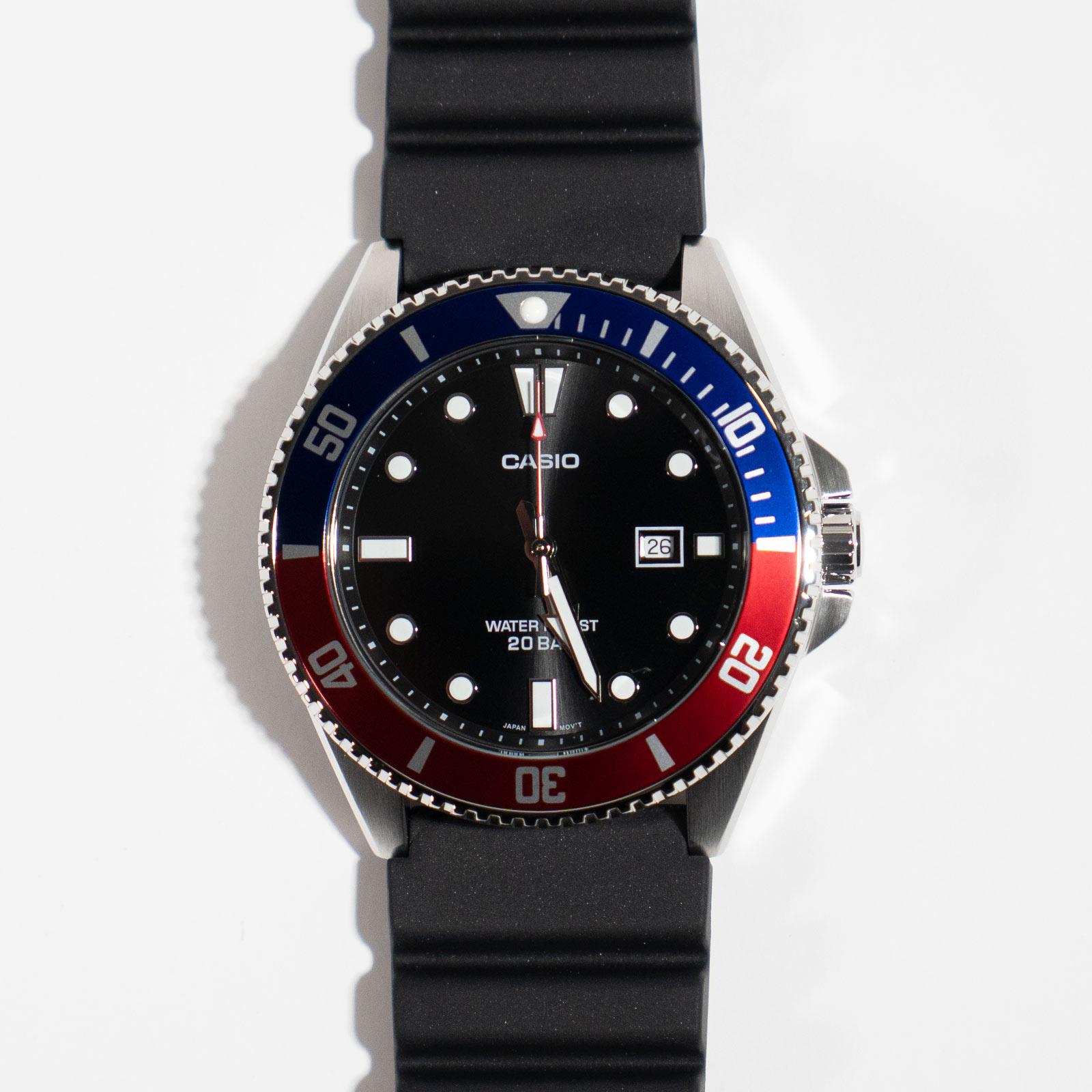 CASIO（カシオ） ダイバーズスタイル MDV-107-1A3JF ｜ メンズ デュロ