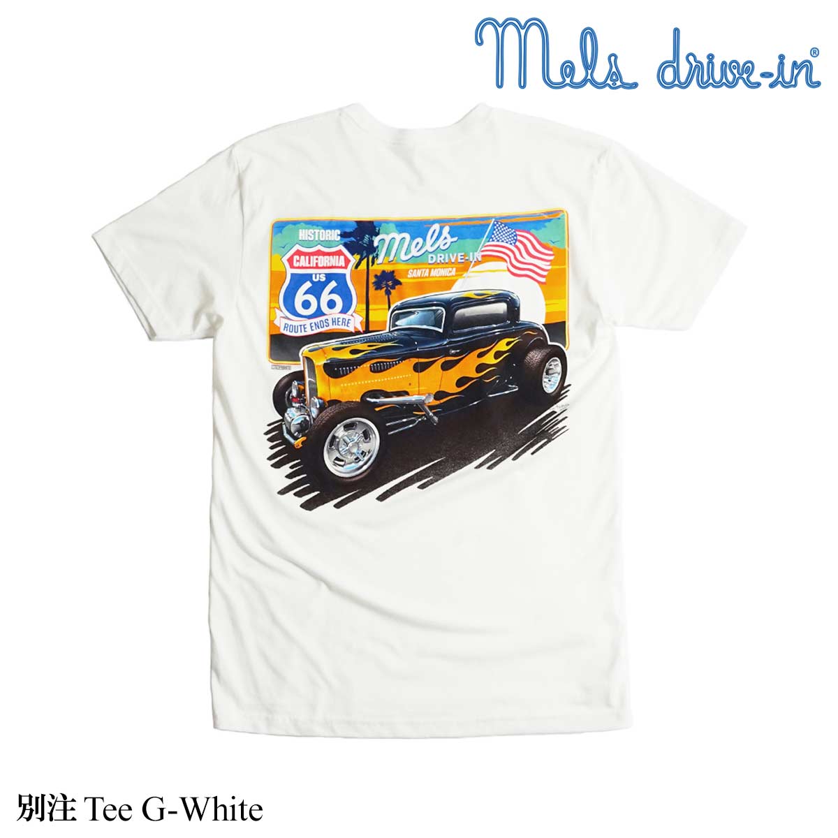 メルズ ドライブイン Mel's DRIVE-IN 別注 半袖 Tシャツ メンズ