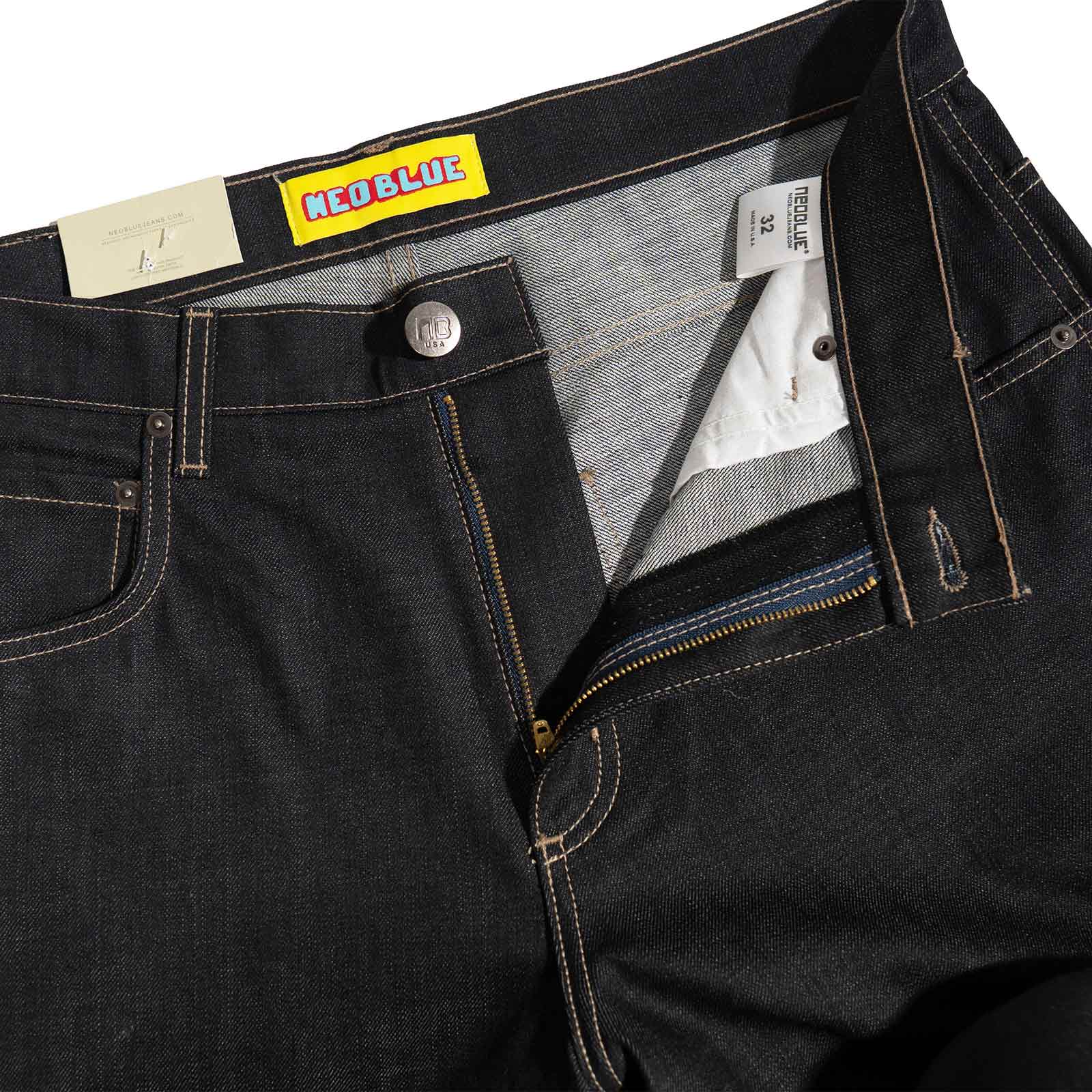 NEO BLUE デニム カーゴショーツ インディゴ NEO BLUE】BAGGY JEANS 