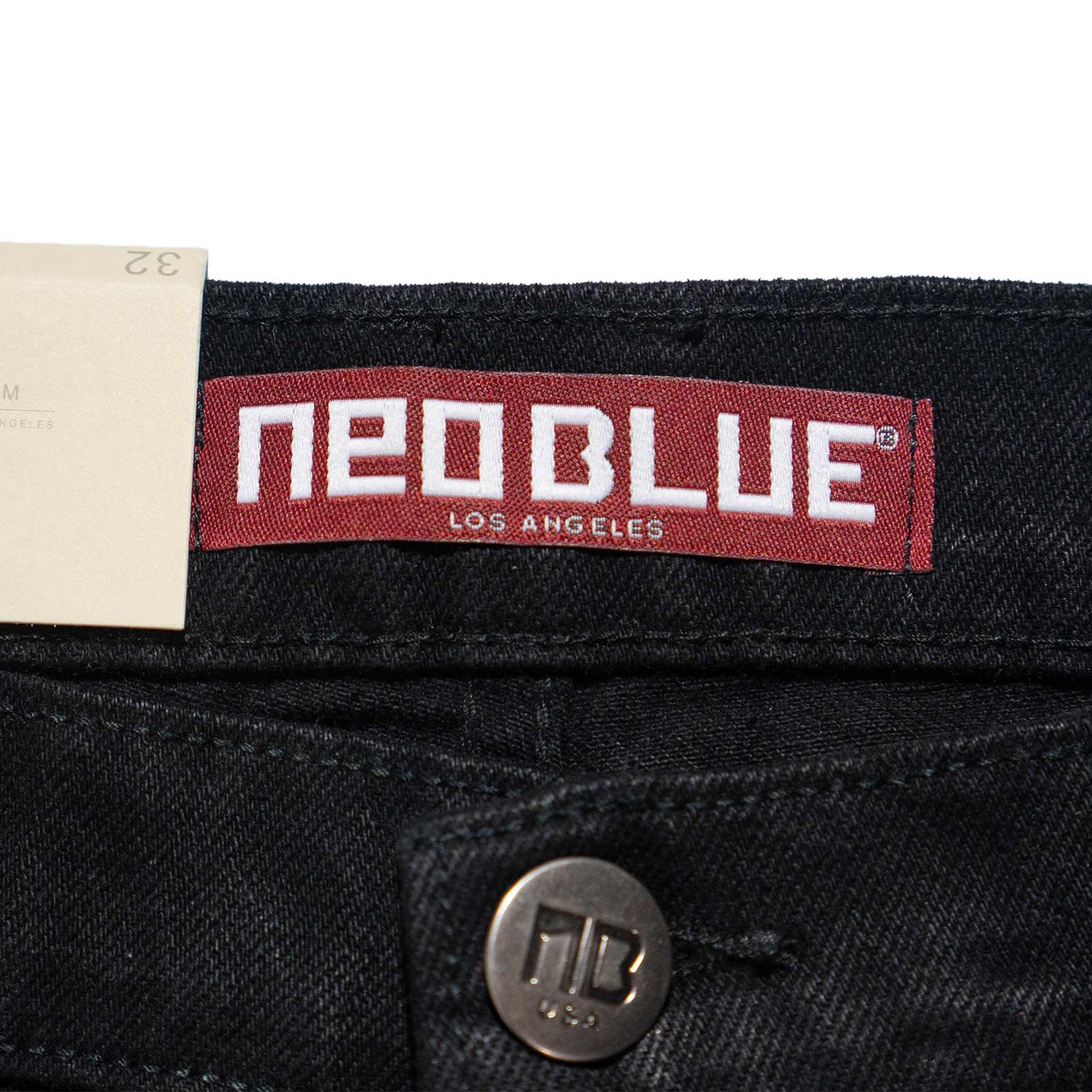 ネオブルー NEO BLUE スリム ブラック ｜ 2001 メンズ 30-44インチ 後