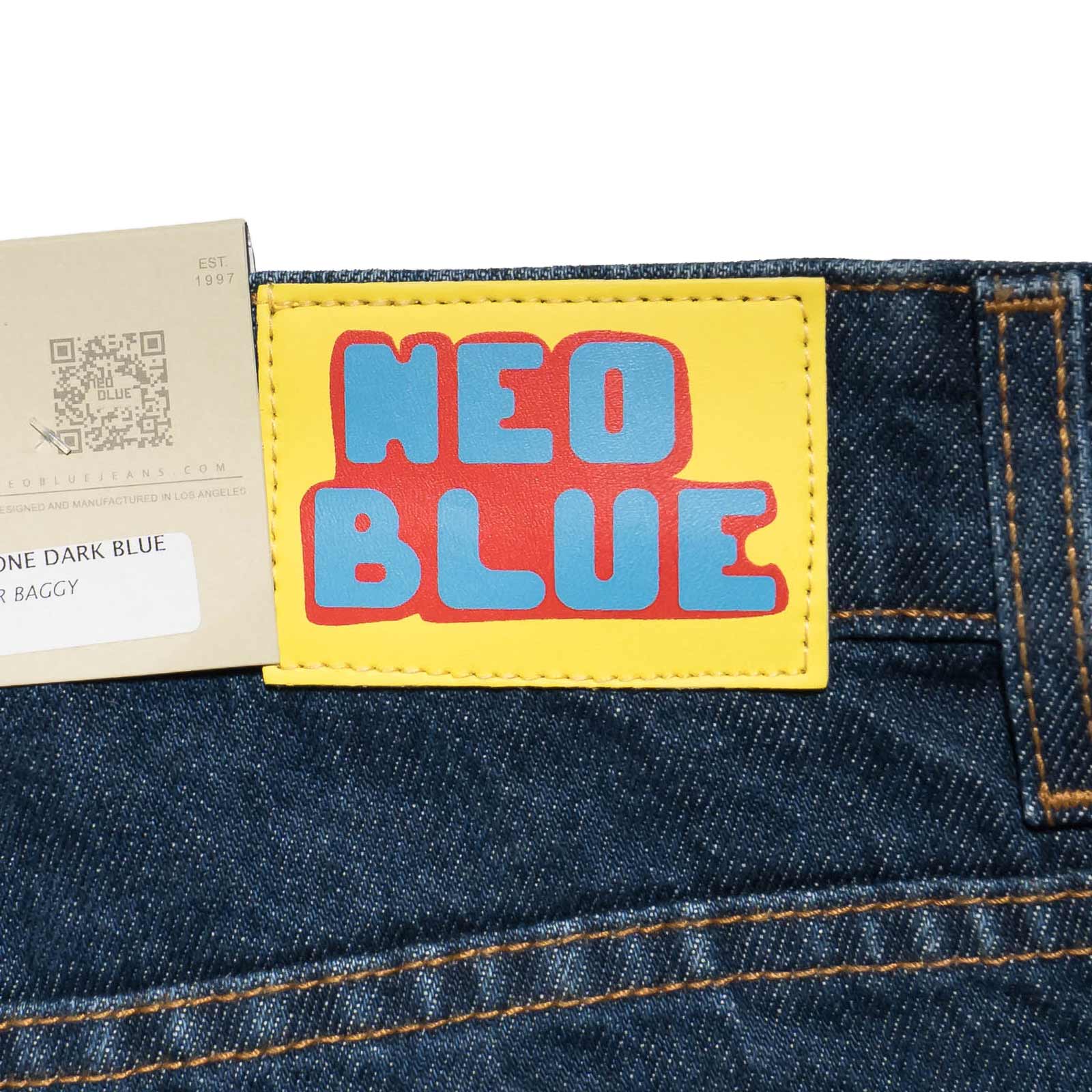 ネオブルー NEO BLUE ストーンダーク スーパーバギージーンズ