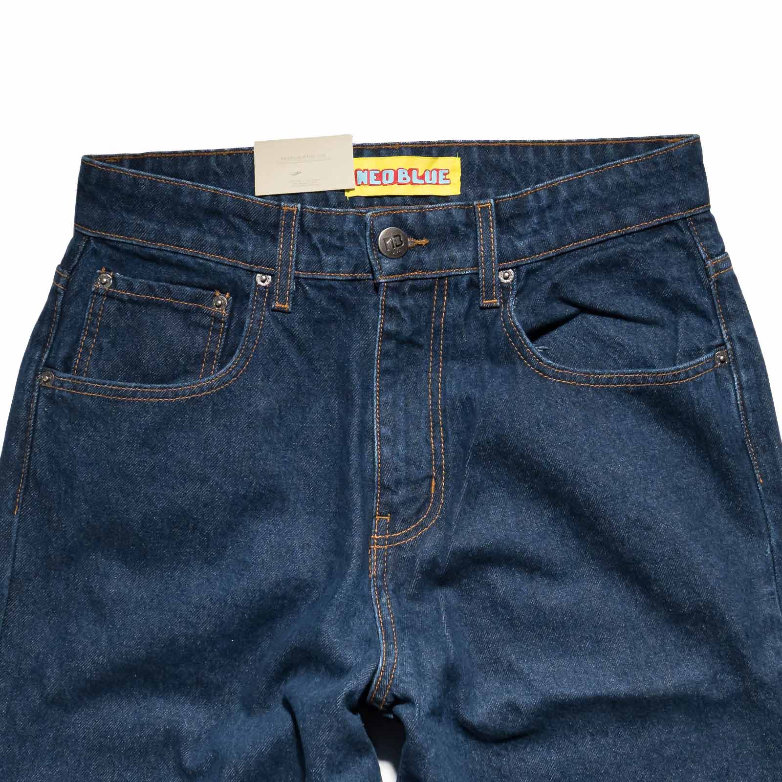 ネオブルー NEO BLUE ストーンダーク スーパーバギージーンズ