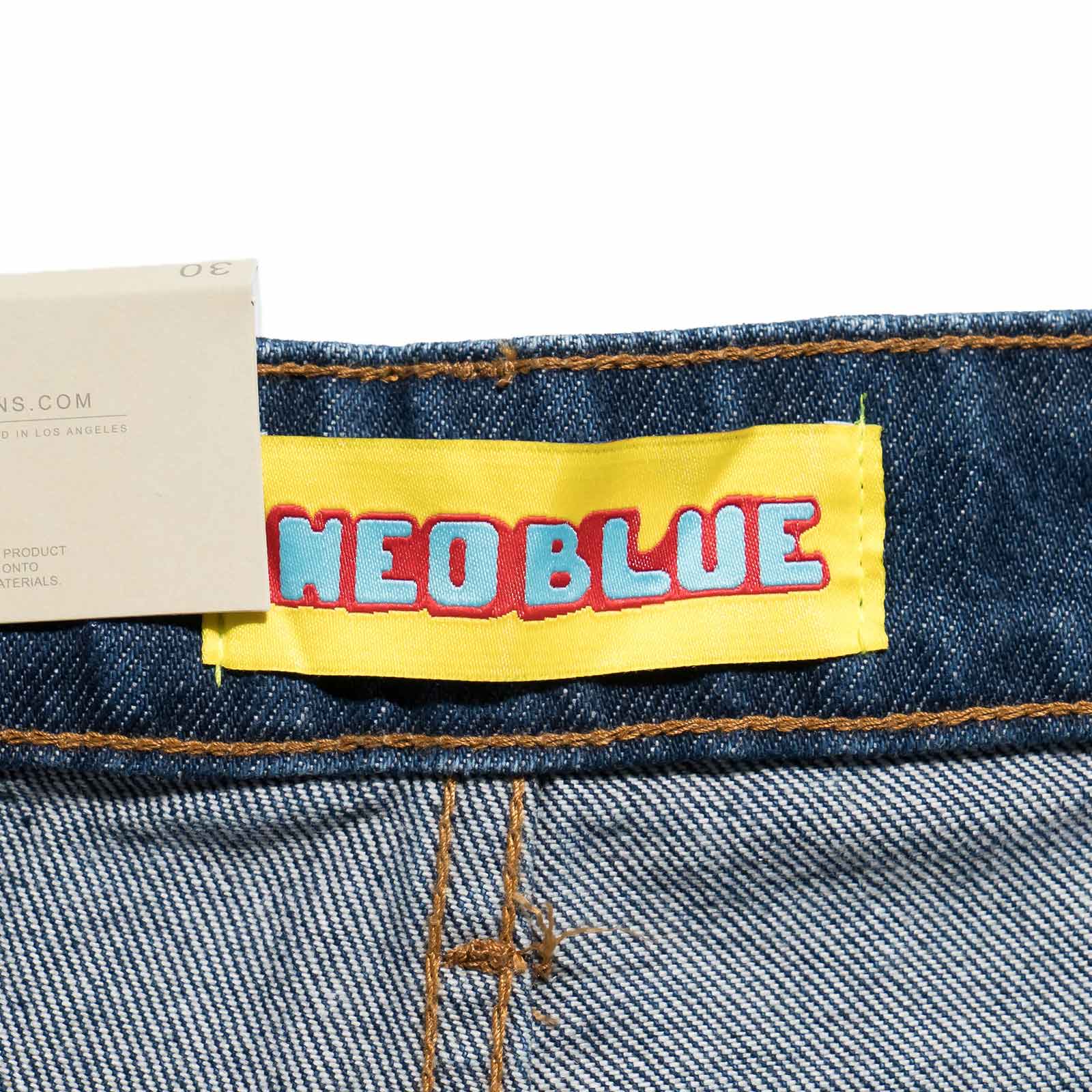 ネオブルー NEO BLUE ストーンダーク スーパーバギージーンズ