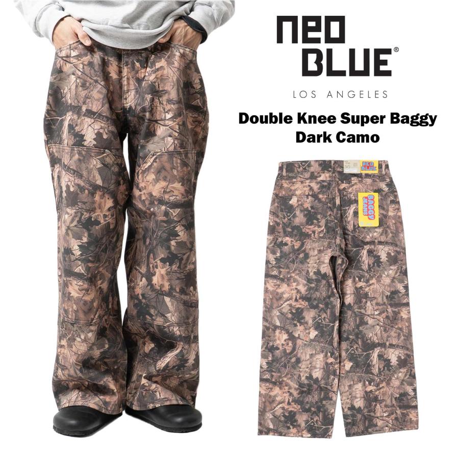 ネオブルー NEO BLUE スーパーバギー ダブルニー ダークカモ ｜ メンズ