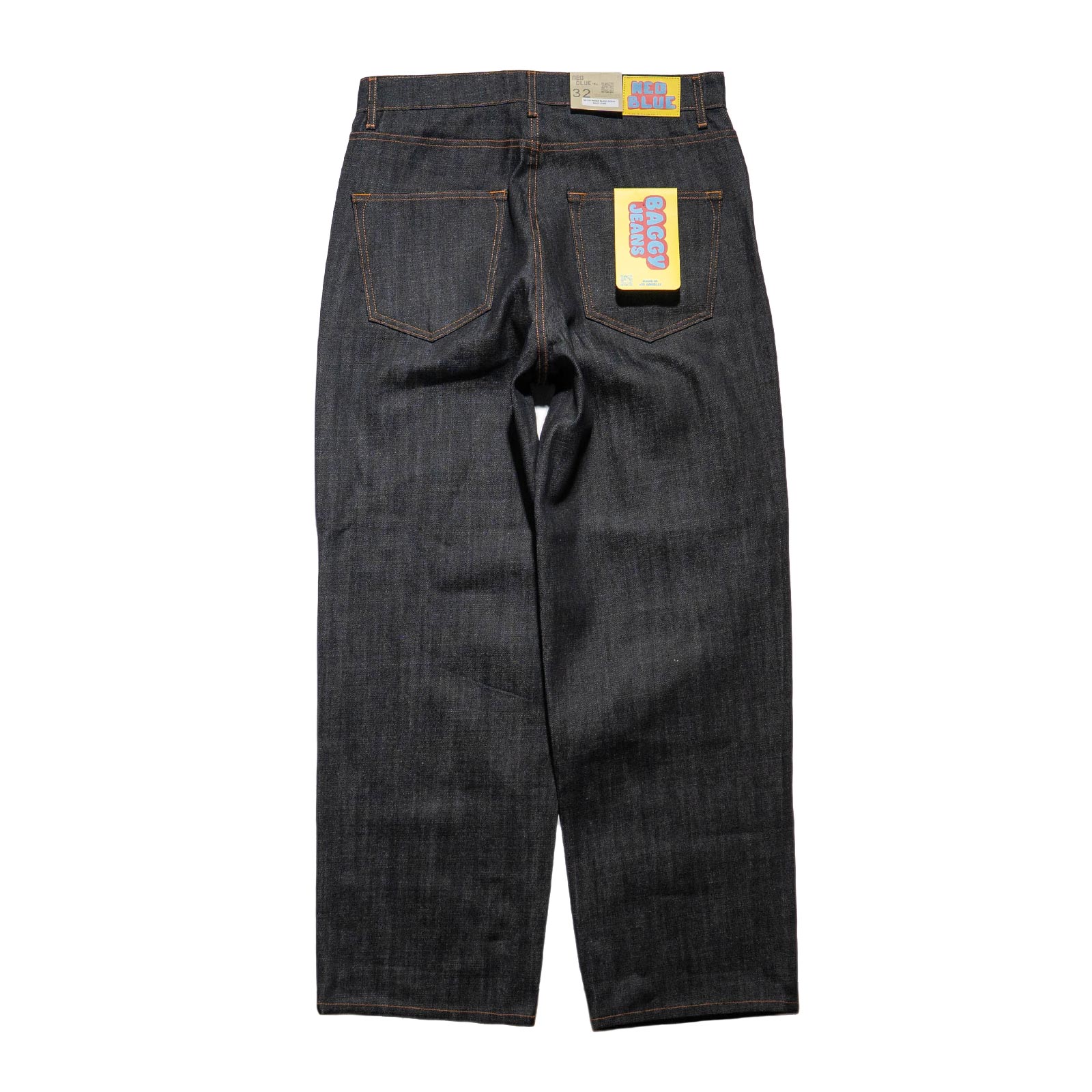 ネオブルー NEO BLUE バギー ジーンズ インディゴブラック ｜ メンズ