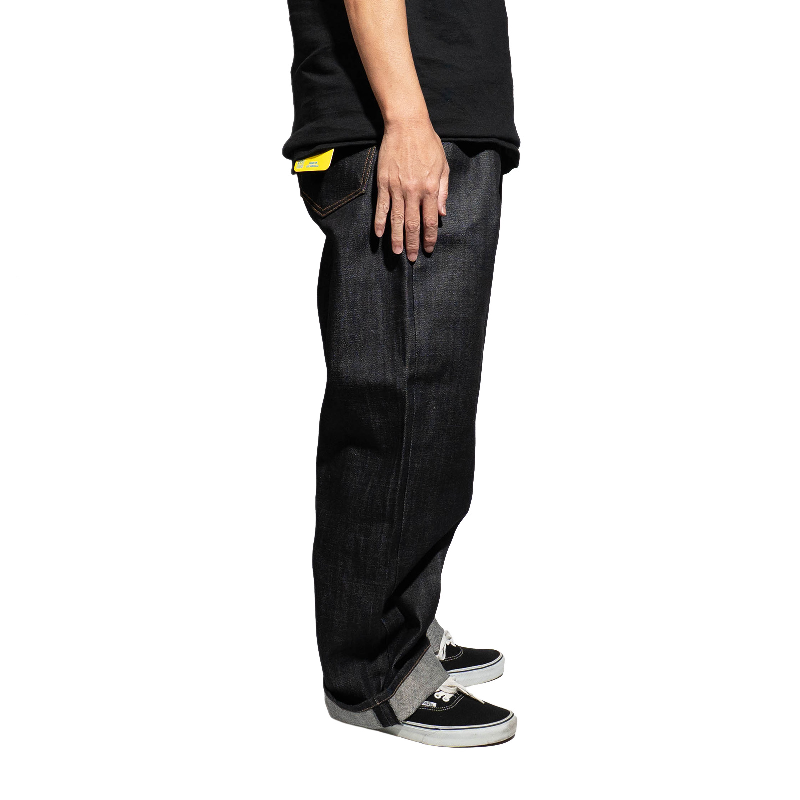 ネオブルー NEO BLUE バギー ジーンズ インディゴブラック ｜ メンズ