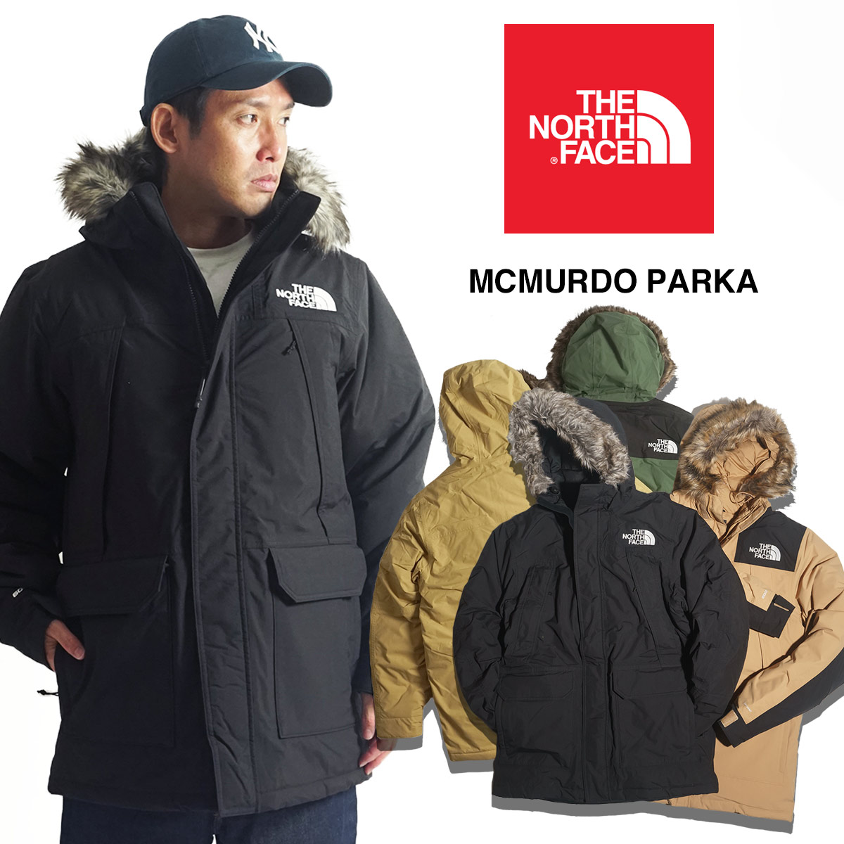 ザ ノースフェイス THE NORTH FACE 海外限定 マクマード パーカ メンズ