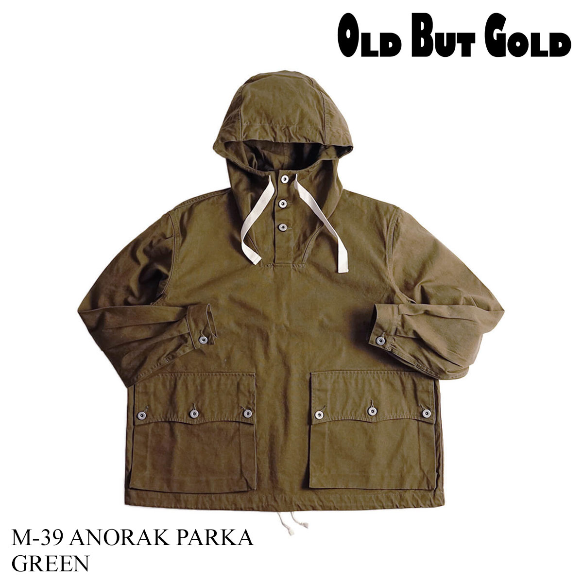 オールドバットゴールド OLD BUT GOLD M-39 アノラックパーカメンズ