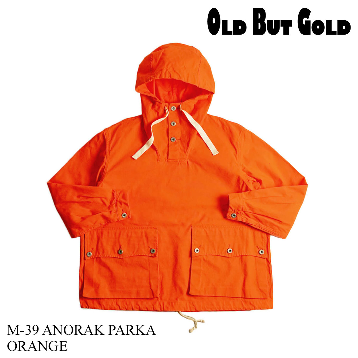 オールドバットゴールド OLD BUT GOLD M-39 アノラックパーカメンズ 