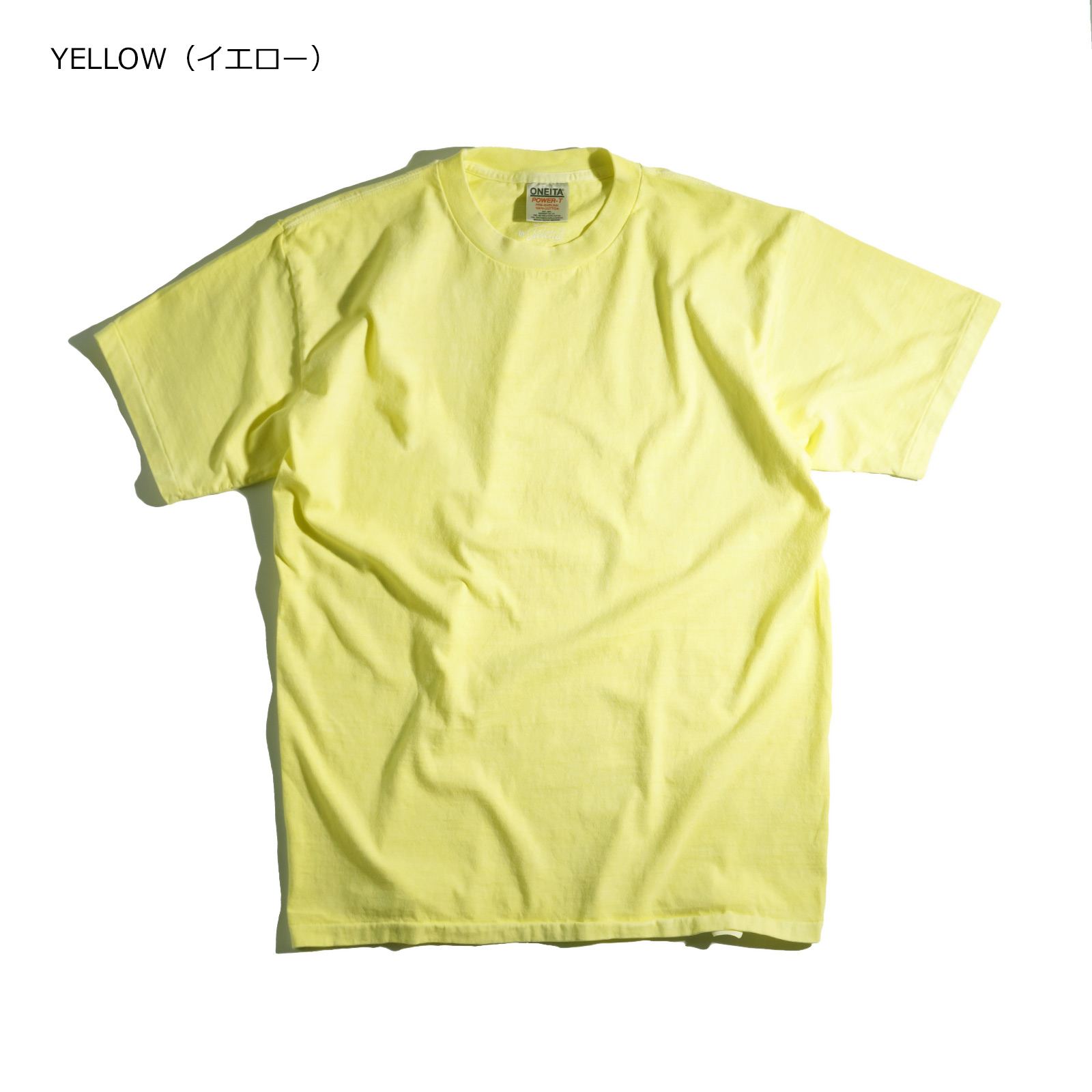 オニータ ONEITA 半袖 パワーTシャツ Jalana別注 ピグメントダイ