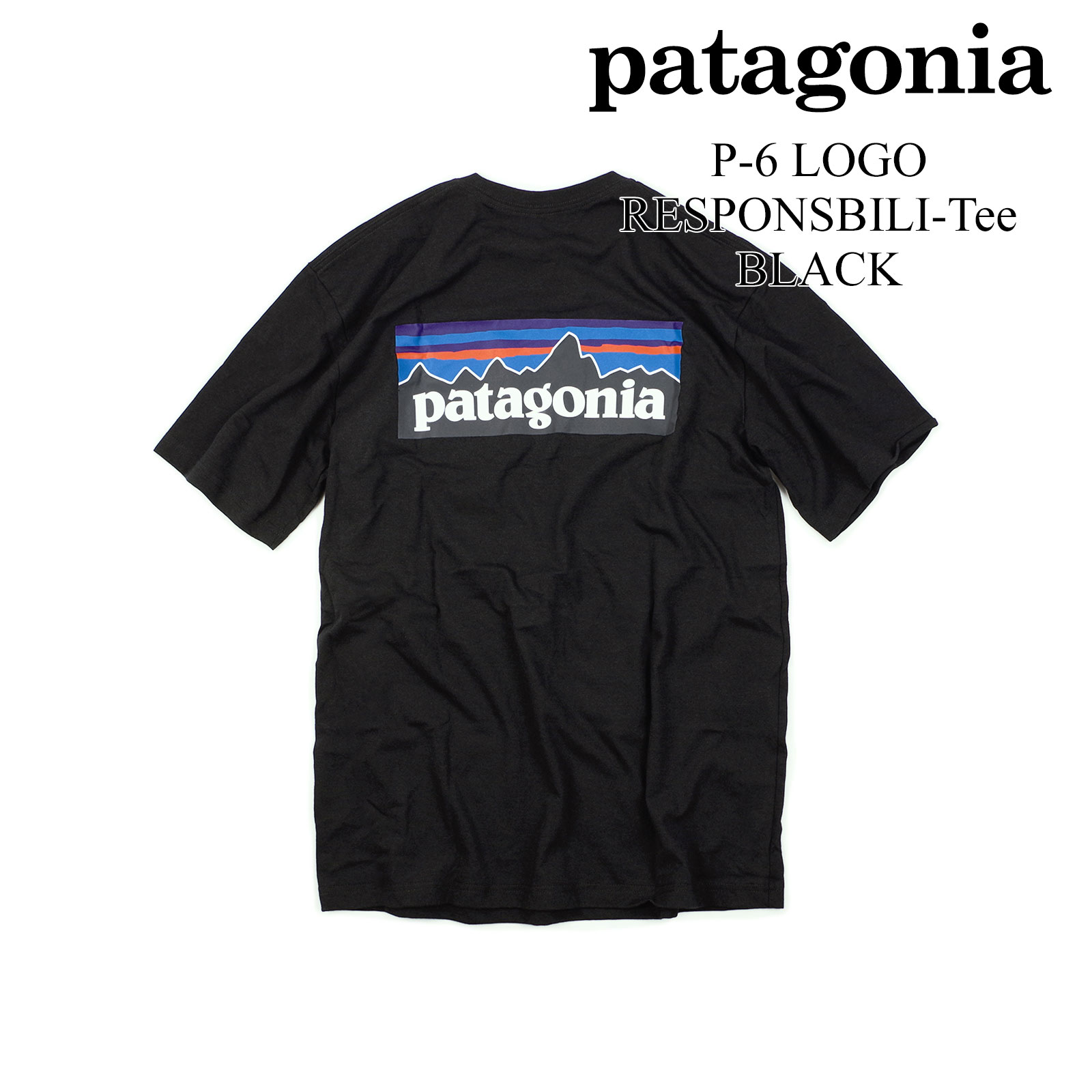 patagonia パタゴニア 半袖 Tシャツ P-6 ロゴ レスポンシビ