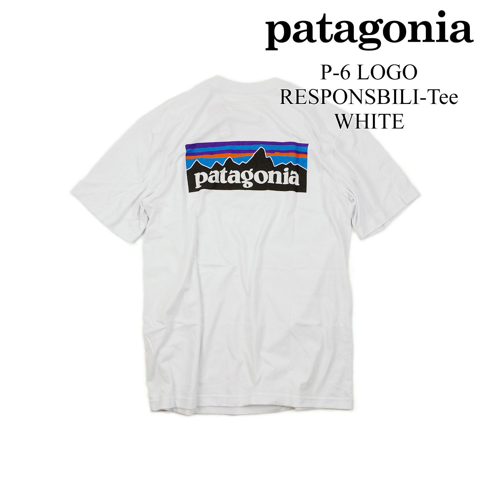 パタゴニア patagonia 半袖 Tシャツ P-6 ロゴ レスポンシビリティー