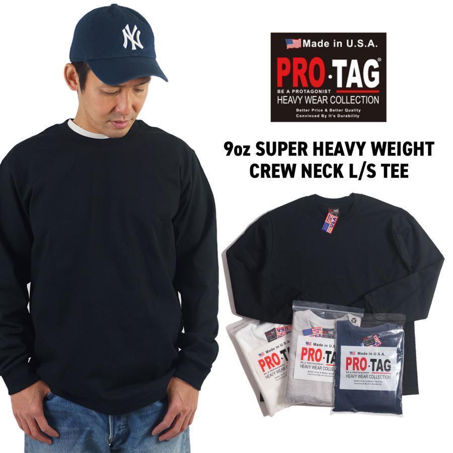 FACT Lサイズ　ロンT プロタグ PRO-TAG 9オンススーパーヘビーウエイト クルーネック