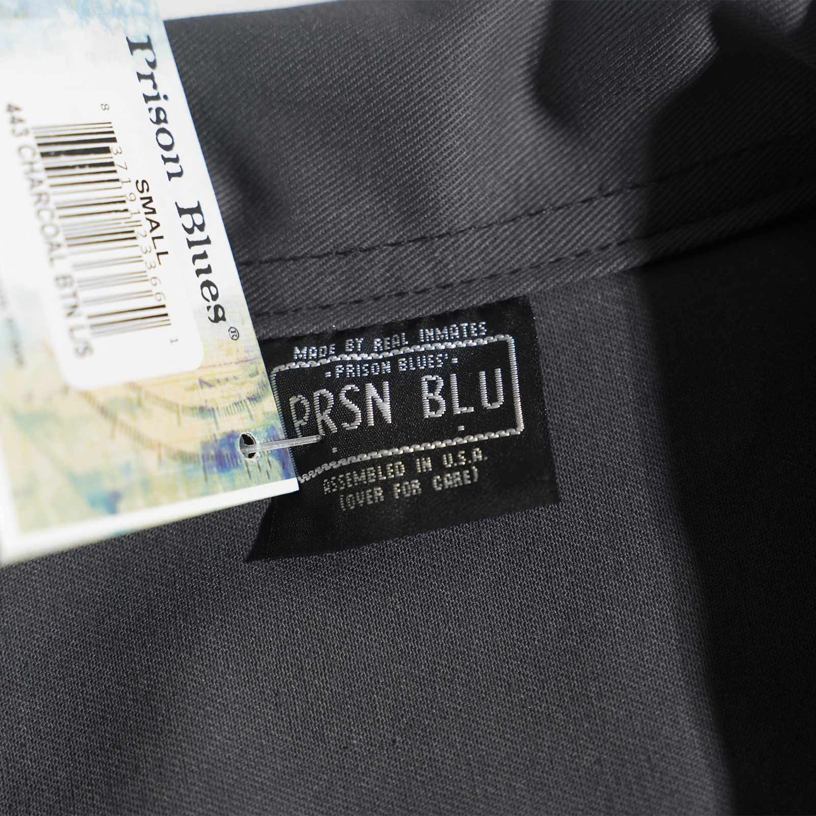 プリズンブルース PRISON BLUES 長袖 8オンス ツイル ワークシャツ ｜ メンズ S-XL アメリカ製 米国製 コットン | PRISON BLUES | 09