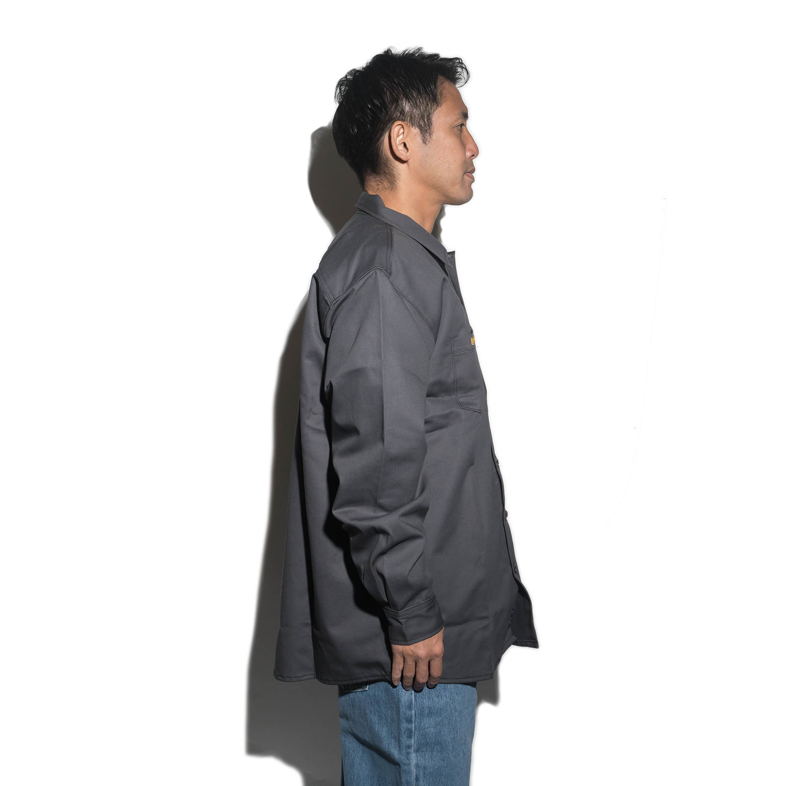 プリズンブルース PRISON BLUES 長袖 8オンス ツイル ワークシャツ ｜ メンズ S-XL アメリカ製 米国製 コットン | PRISON BLUES | 13