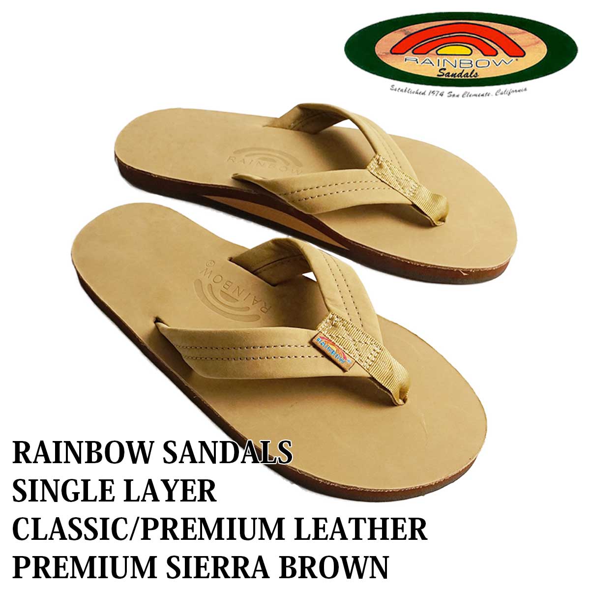 直営Rainbow Sandals 302ALTS ブラウン L≒27cm サンダル