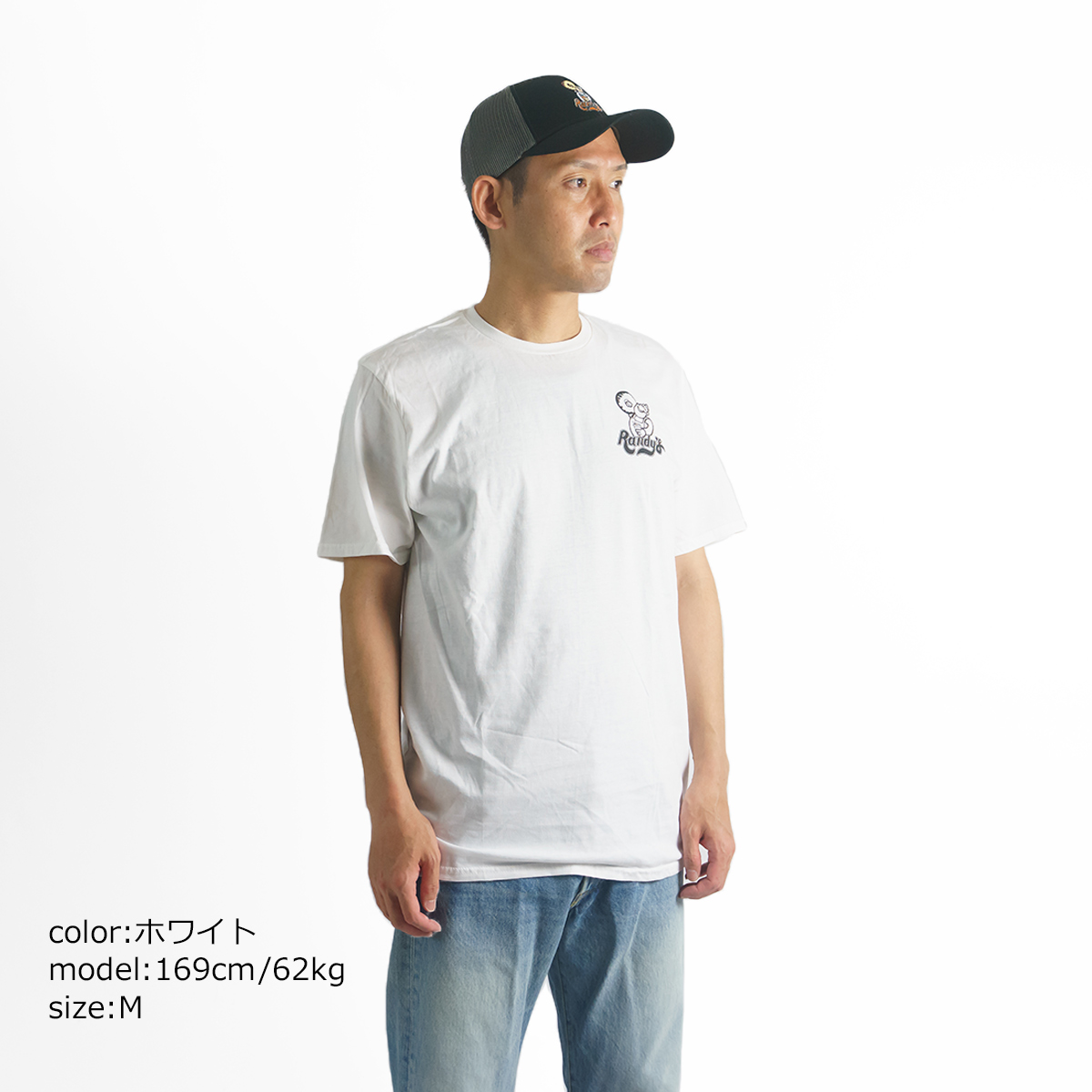 ランディーズドーナッツ Randy's Donuts 半袖 Tシャツ ｜ メンズ S-XXL