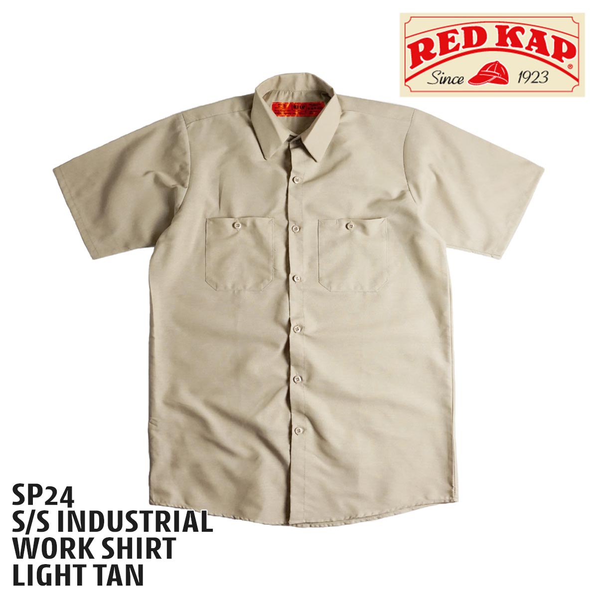 レッドキャップ REDKAP #SP24 半袖 インダストリアル ワークシャツ 