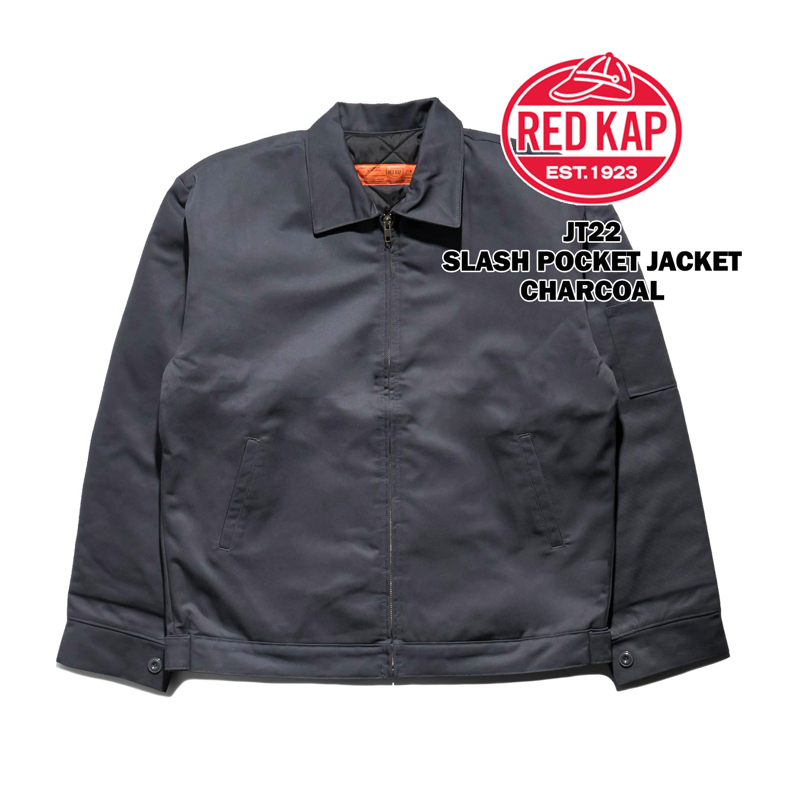 レッドキャップ REDKAP #JT22 スラッシュポケット ワークジャケット ｜ 中綿ジャケット メンズ アウター SLASH POCKET  JACKET 外生地は汚れやシワに強い素材 : redkap-jkt-jt22-blk : Jalana(ジャラーナ) - 通販 -  Yahoo!ショッピング