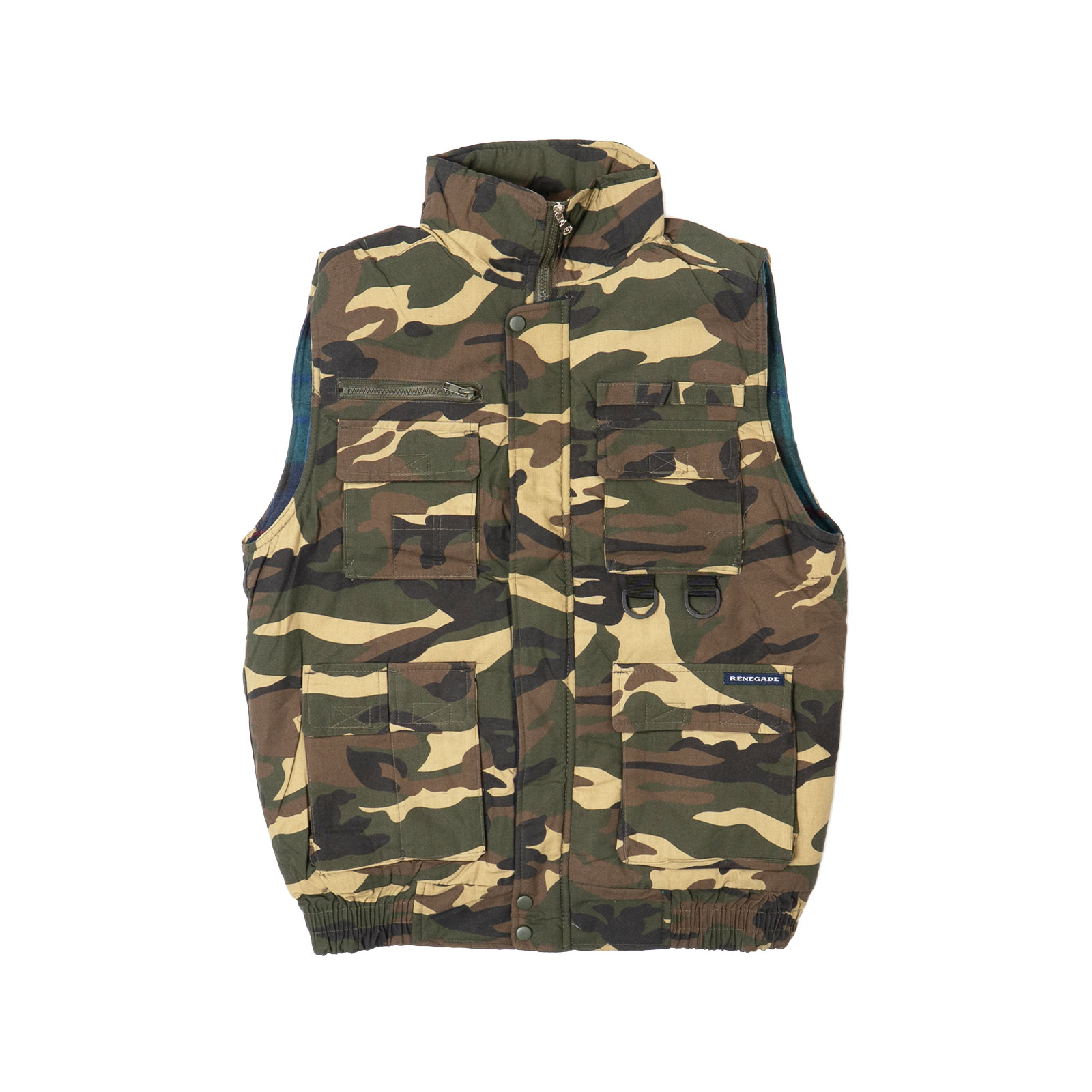 Renegade Sportswear マルチポケット ユーティリティベスト ｜ メンズ