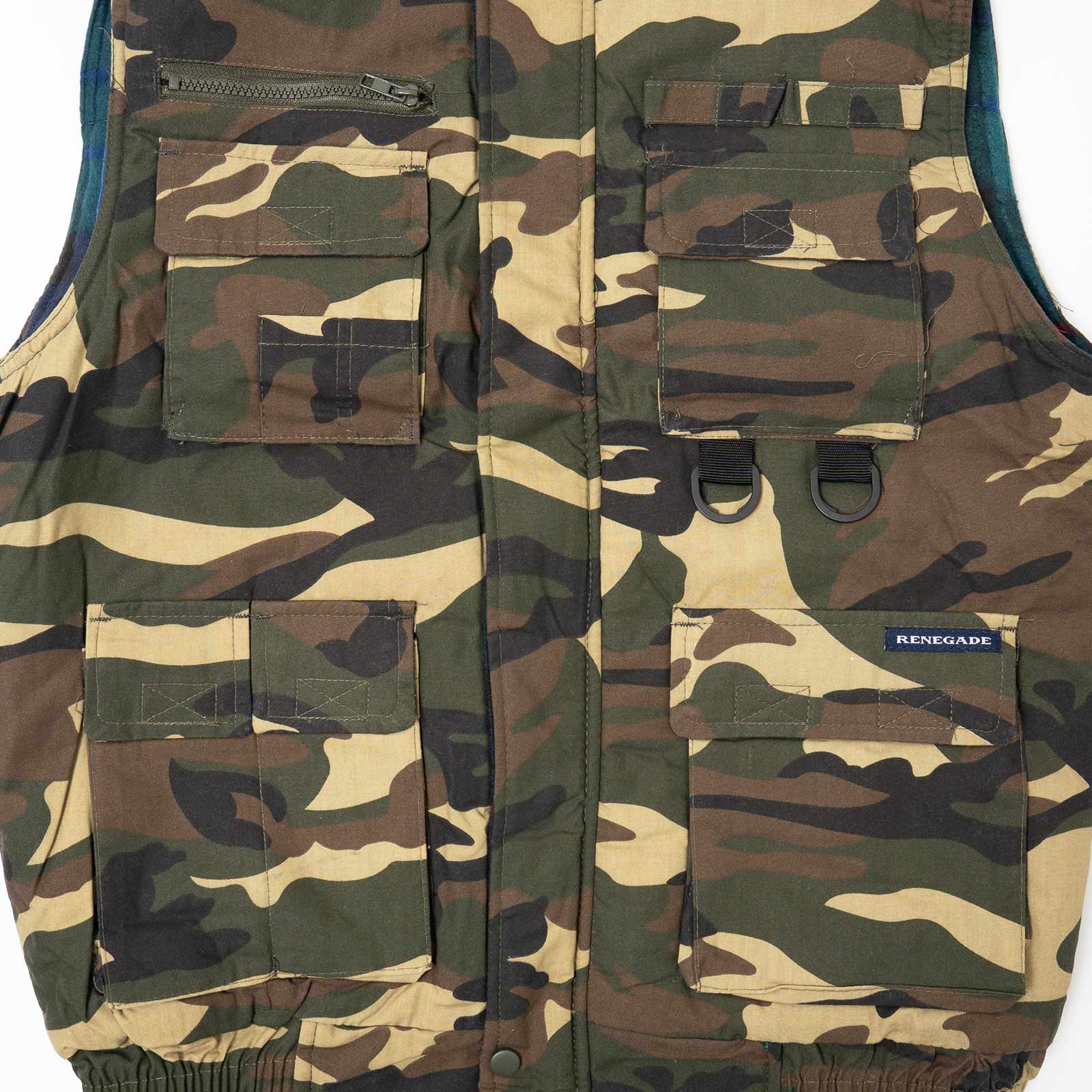 カモフラージュ ベスト L AIRCRAFT カモフラージュ柄 ベスト Lサイズ