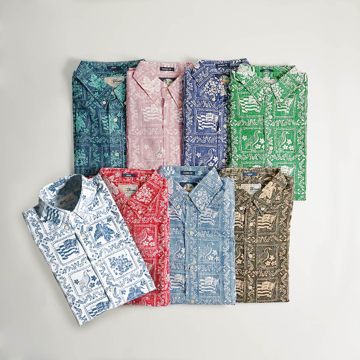 reyn spooner レインスプーナー REYN SPOONER 半袖 アロハシャツ