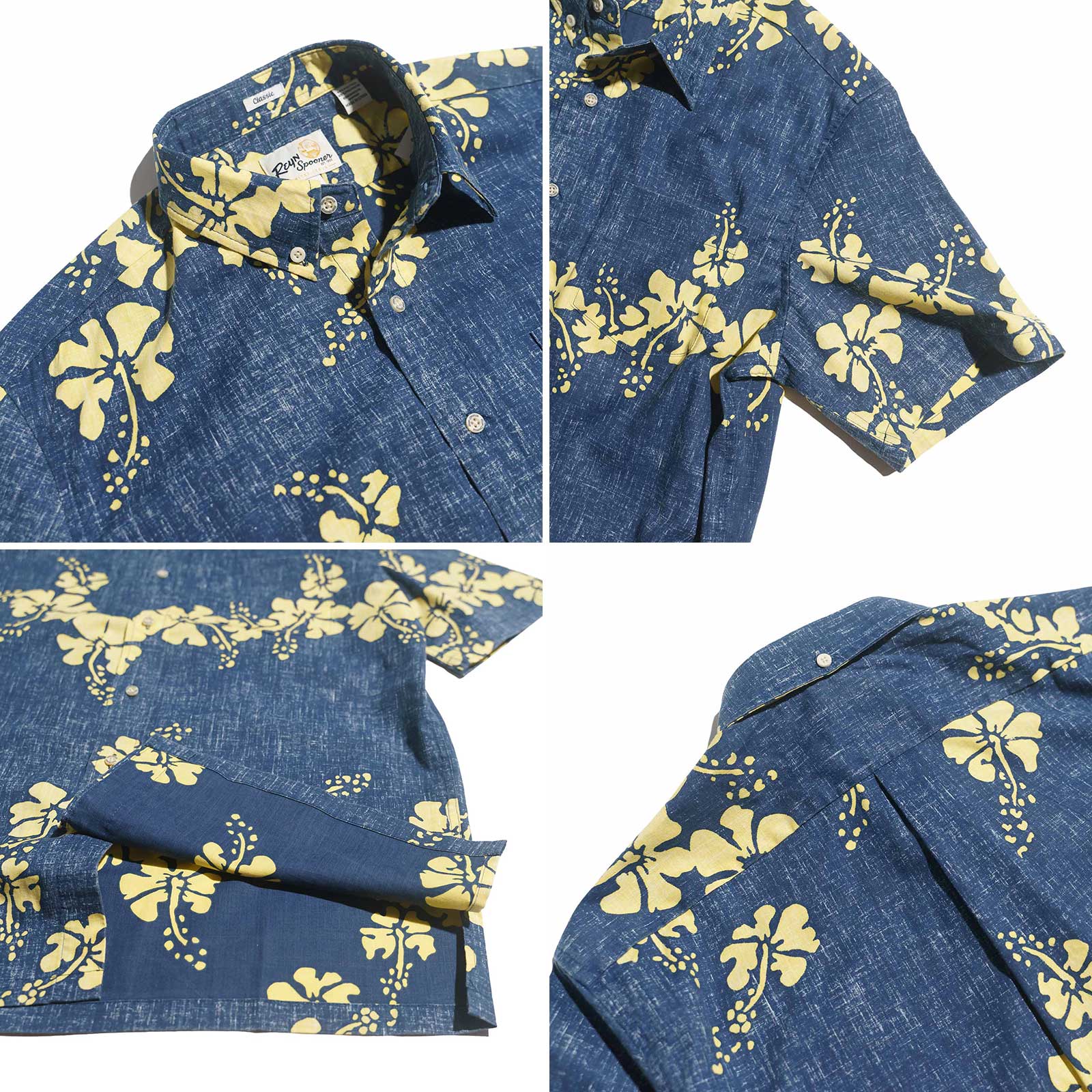 reyn spooner（レインスプーナー） 半袖 フルオープン アロハシャツ