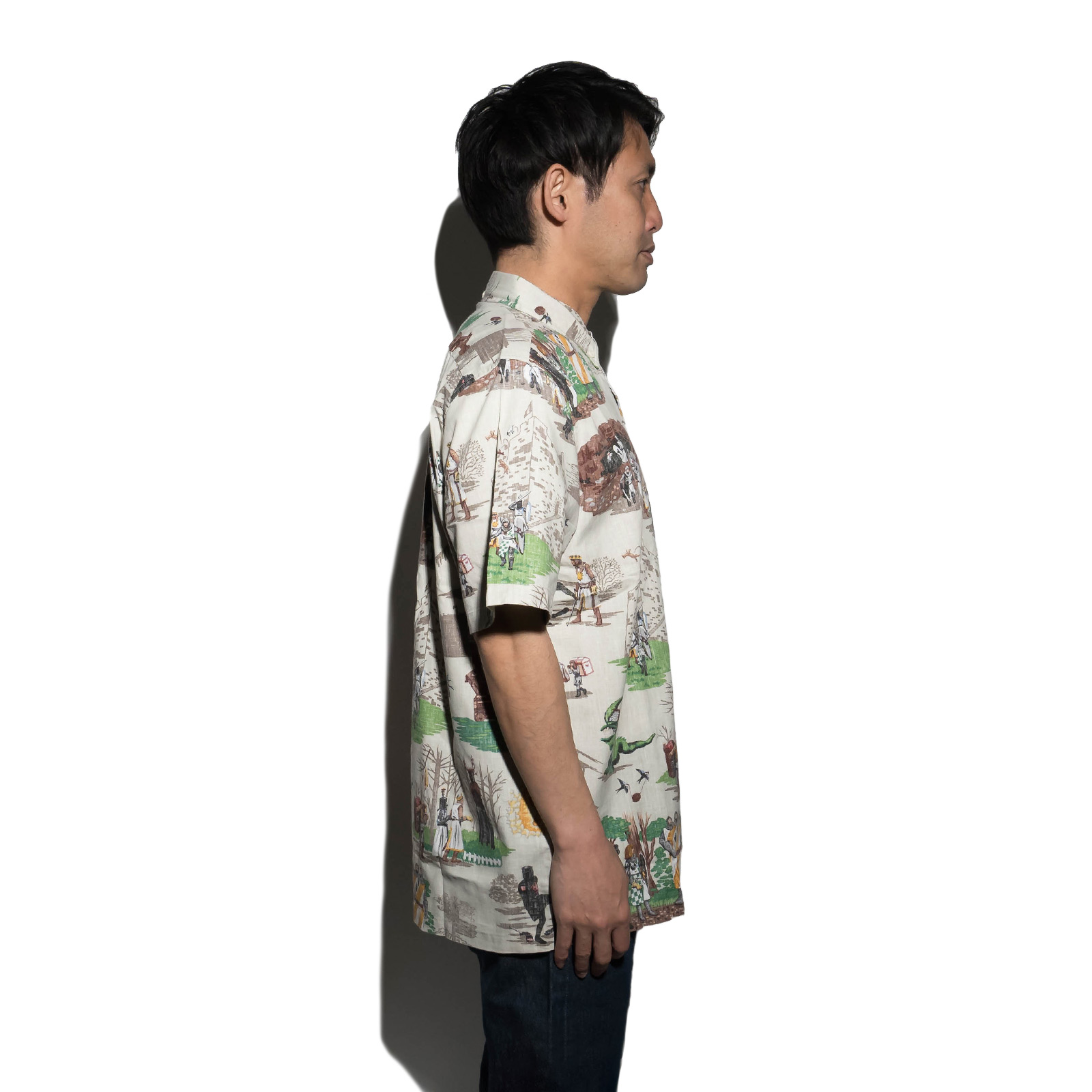 reyon spooner アロハシャツ reyn spooner レインスプーナー × モンティパイソン REYN