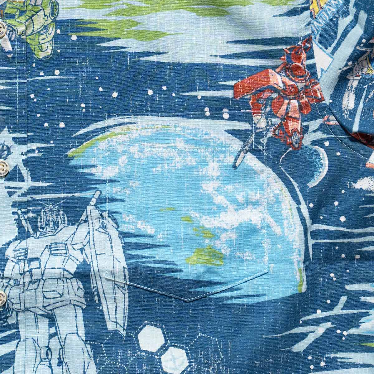 reyn spooner（レインスプーナー） ガンダム アロハシャツ ｜ メンズ