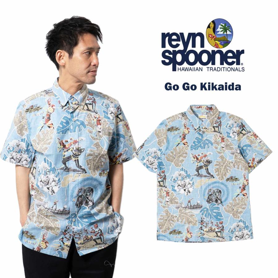 Reyn Spooner レインスプーナーサインボード アロハ　ハワイ好きな方へ reyn spooner（レインスプーナー） ゴーゴーキカイダー フルオープン