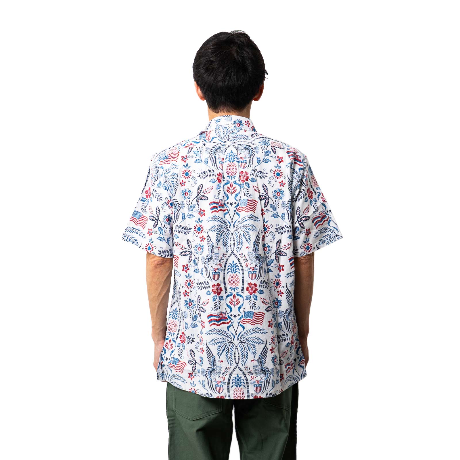 reyn spooner（レインスプーナー） 半袖アロハシャツ サマー