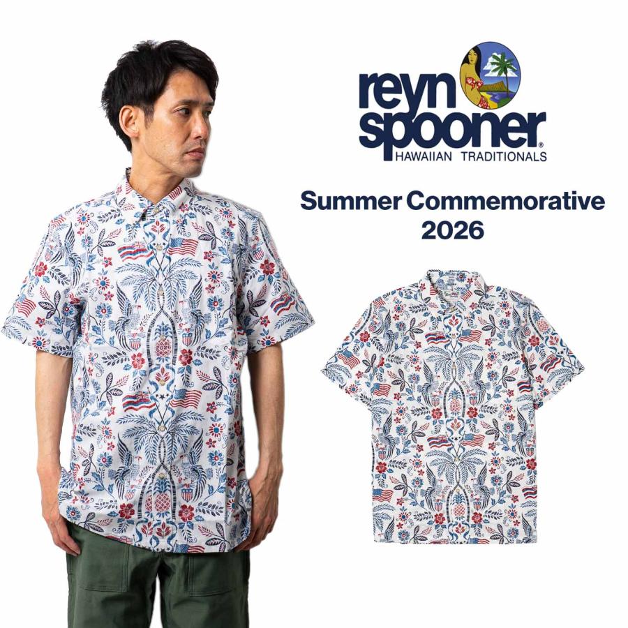 reyn spooner（レインスプーナー） 半袖アロハシャツ サマー