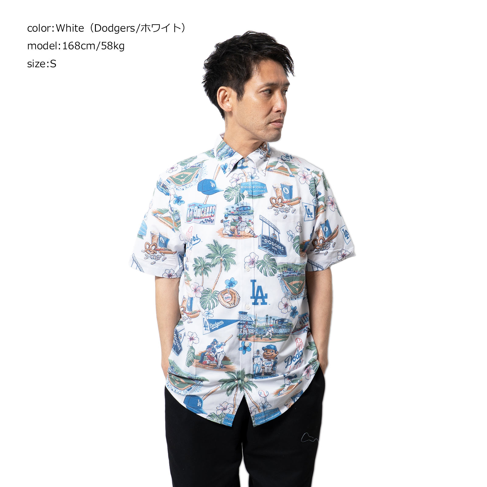 reyn spooner（レインスプーナー） 半袖 アロハシャツ フルオープン