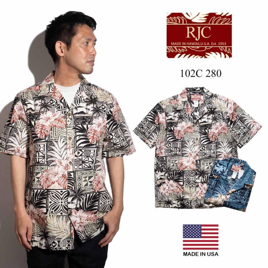 ROBERT J. CLANCEY ロバートJクランシー RJC 半袖 アロハシャツ