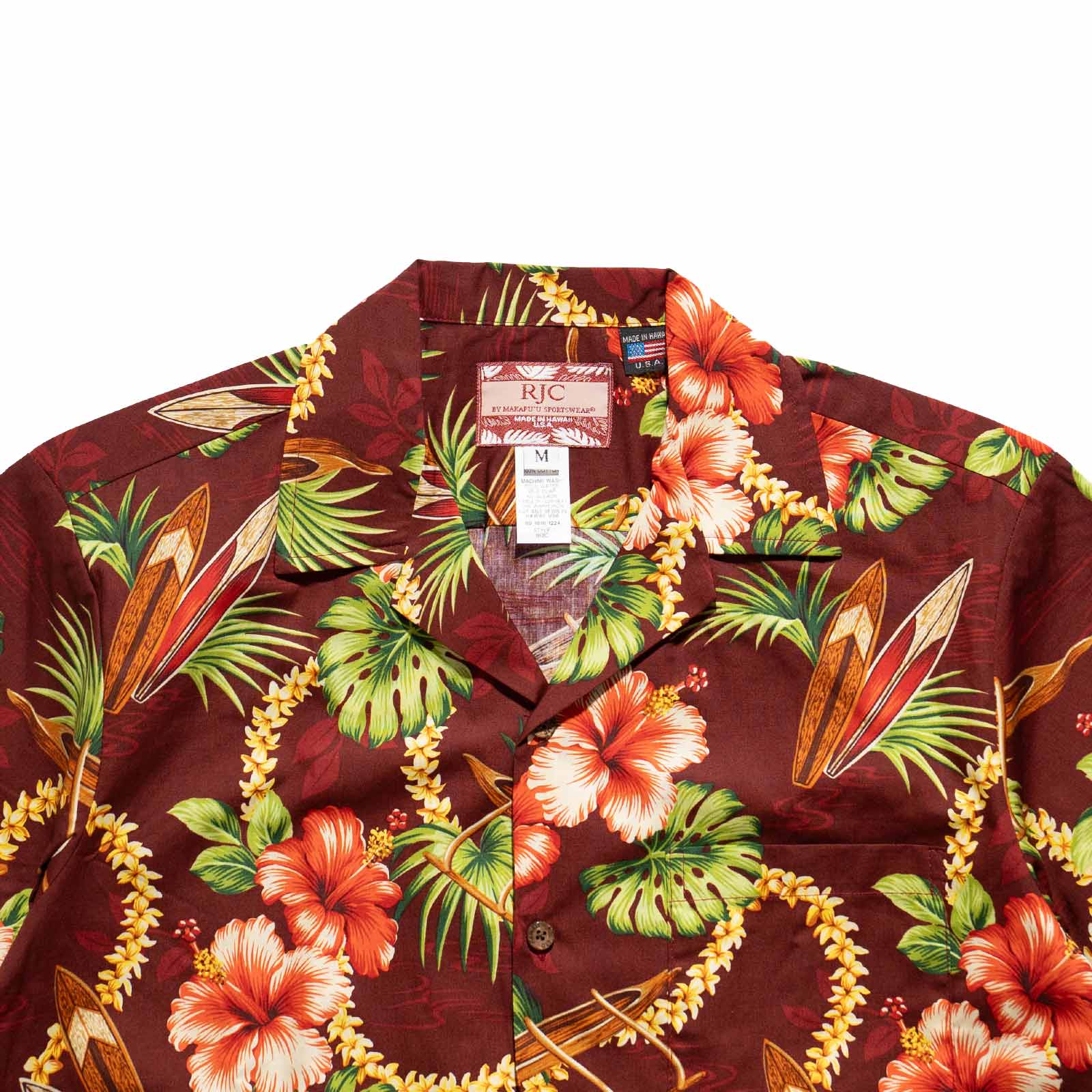 ROBERT J. CLANCEY ロバートJクランシー RJC 半袖 アロハシャツ #102 
