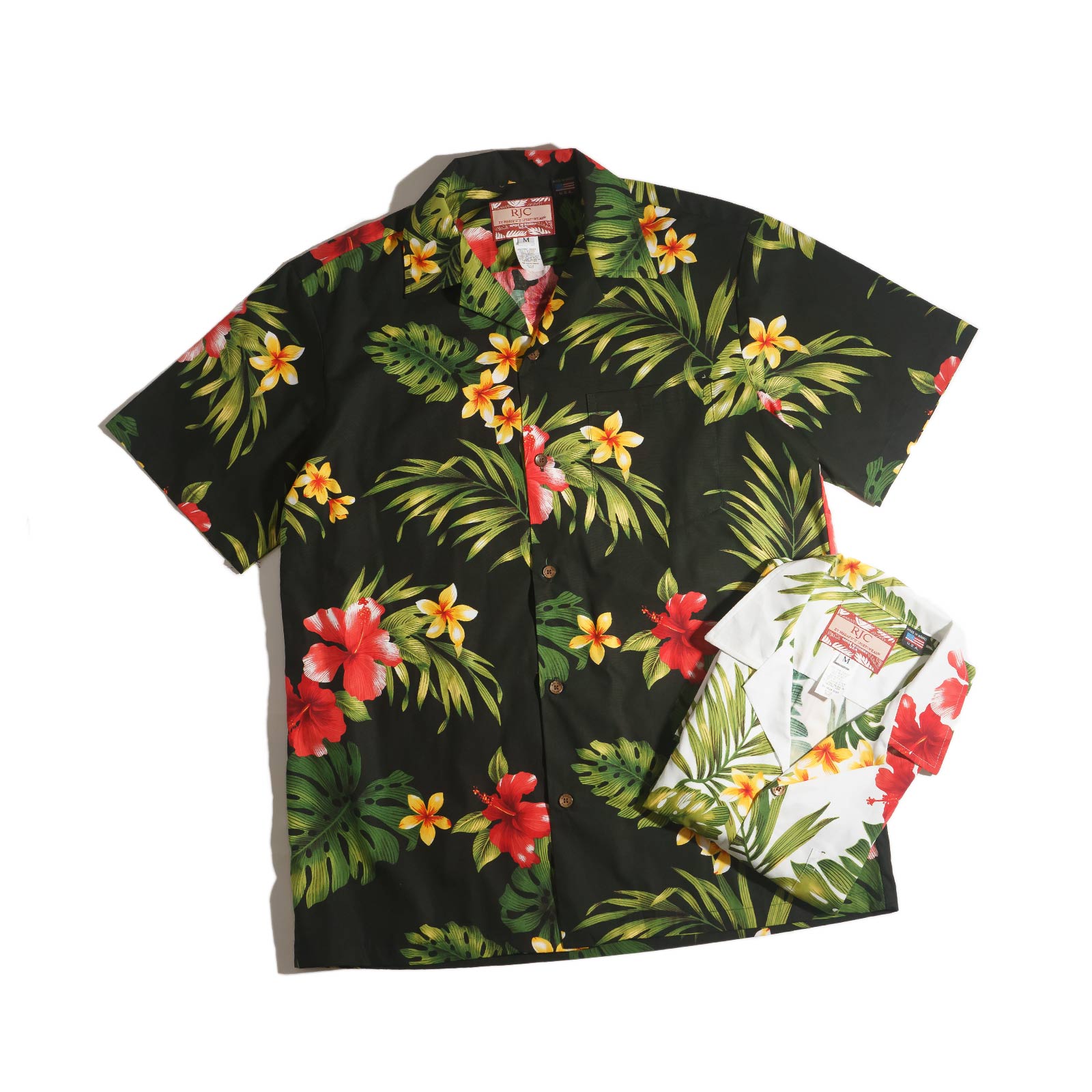 ROBERT J. CLANCEY ロバートJクランシー RJC 半袖 アロハシャツ