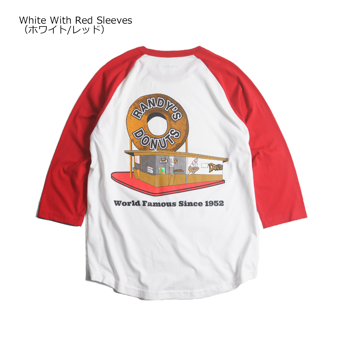 新品未使用 NOFX Los Dodgers ラグラン七分Tシャツ XLサイズ 新品未使用 NOFX Los Dodgersラグラン七分Tシャツ Sサイズ