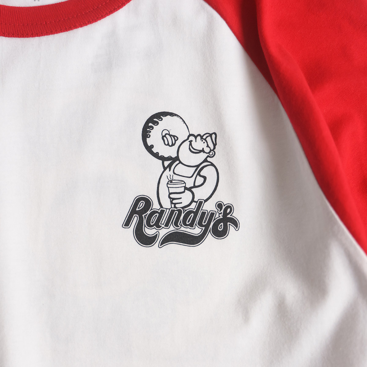 ランディーズドーナッツ Randy's Donuts ベースボール Tシャツ