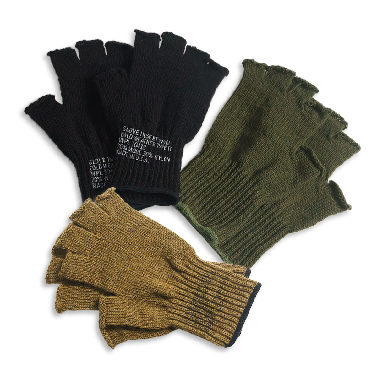 ROTHCO（ロスコ） ROTHCO G.I. フィンガーレス ウールグローブ