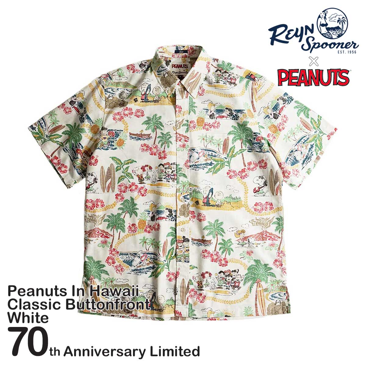 reyn spooner レインスプーナー × ピーナッツ REYN SPOONER X