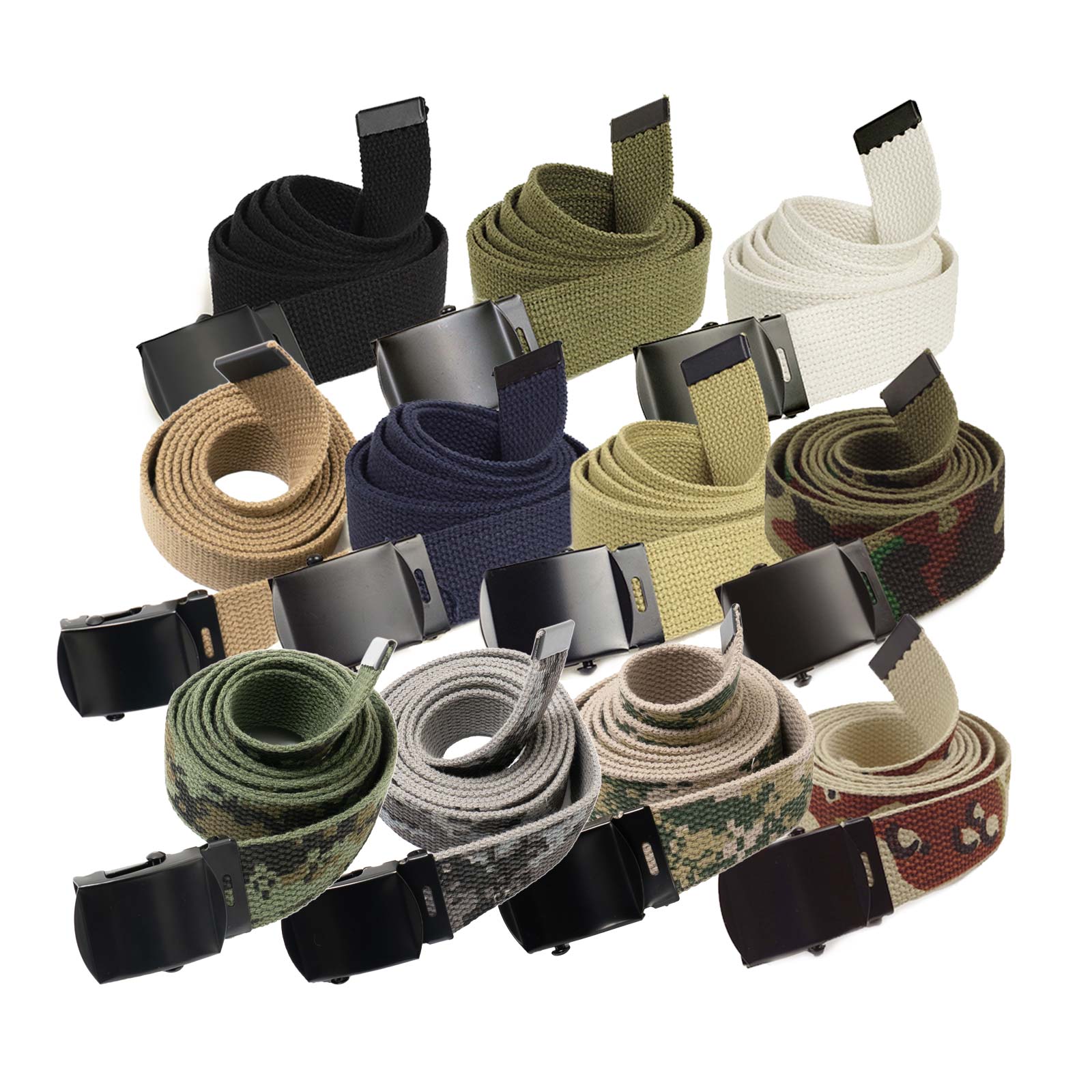ROTHCO（ロスコ） ミリタリー ウェブ ベルト ｜ MILITARY WEB BELT