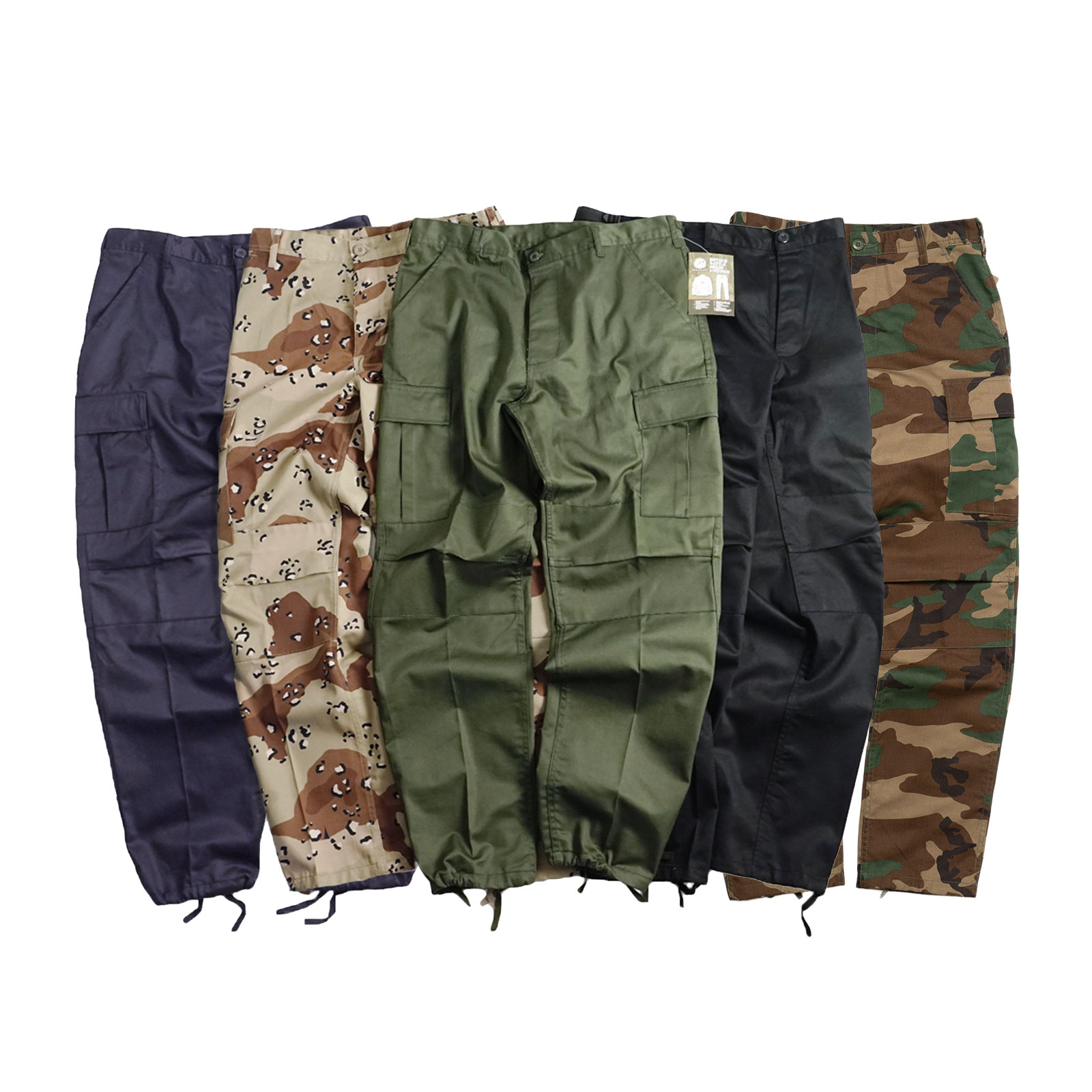 ROTHCO（ロスコ） コットンポリ ツイル BDUパンツ ｜ カーゴパンツ 軍