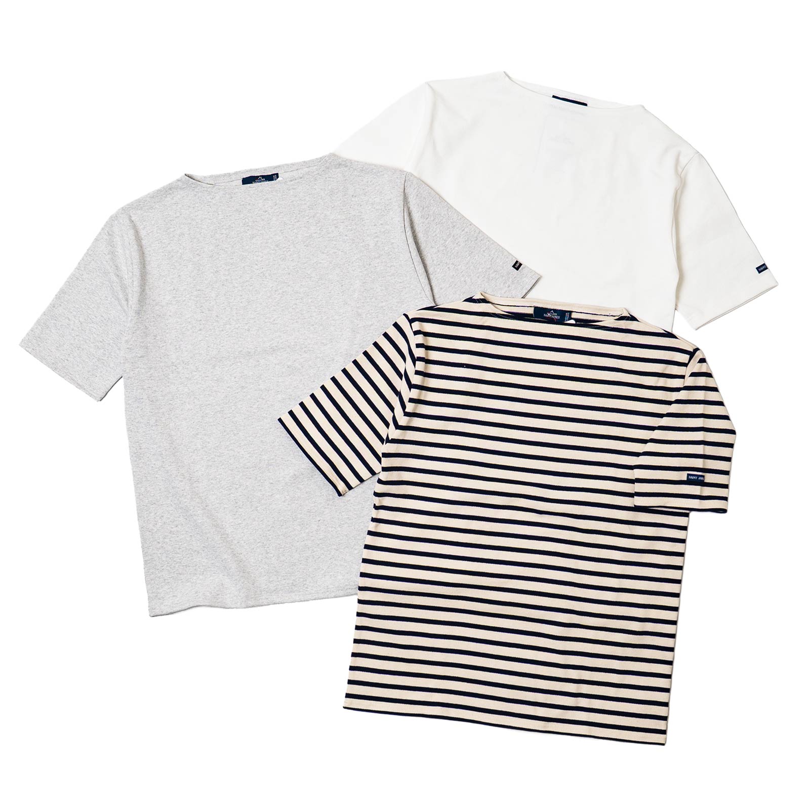 【BoroBorojim品】未使用級★大きい★セントジェームス ウエッソン SAINT JAMES（セントジェームス） 半袖 ウエッソン ビッグサイズ