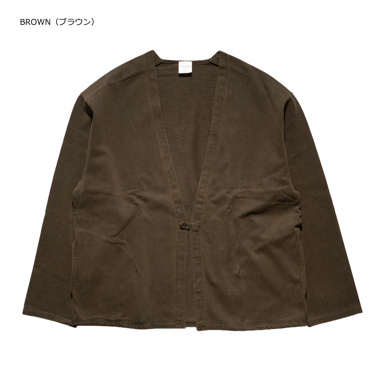 シービーズ SEABEES ピグメントコットンカーディガン ｜ メンズ M L