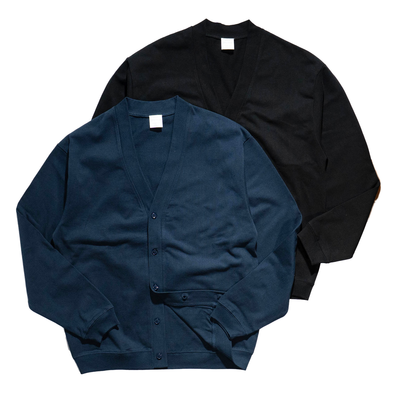 シービーズ SEABEES カーディガン ｜ メンズ M L XL コットン 無地
