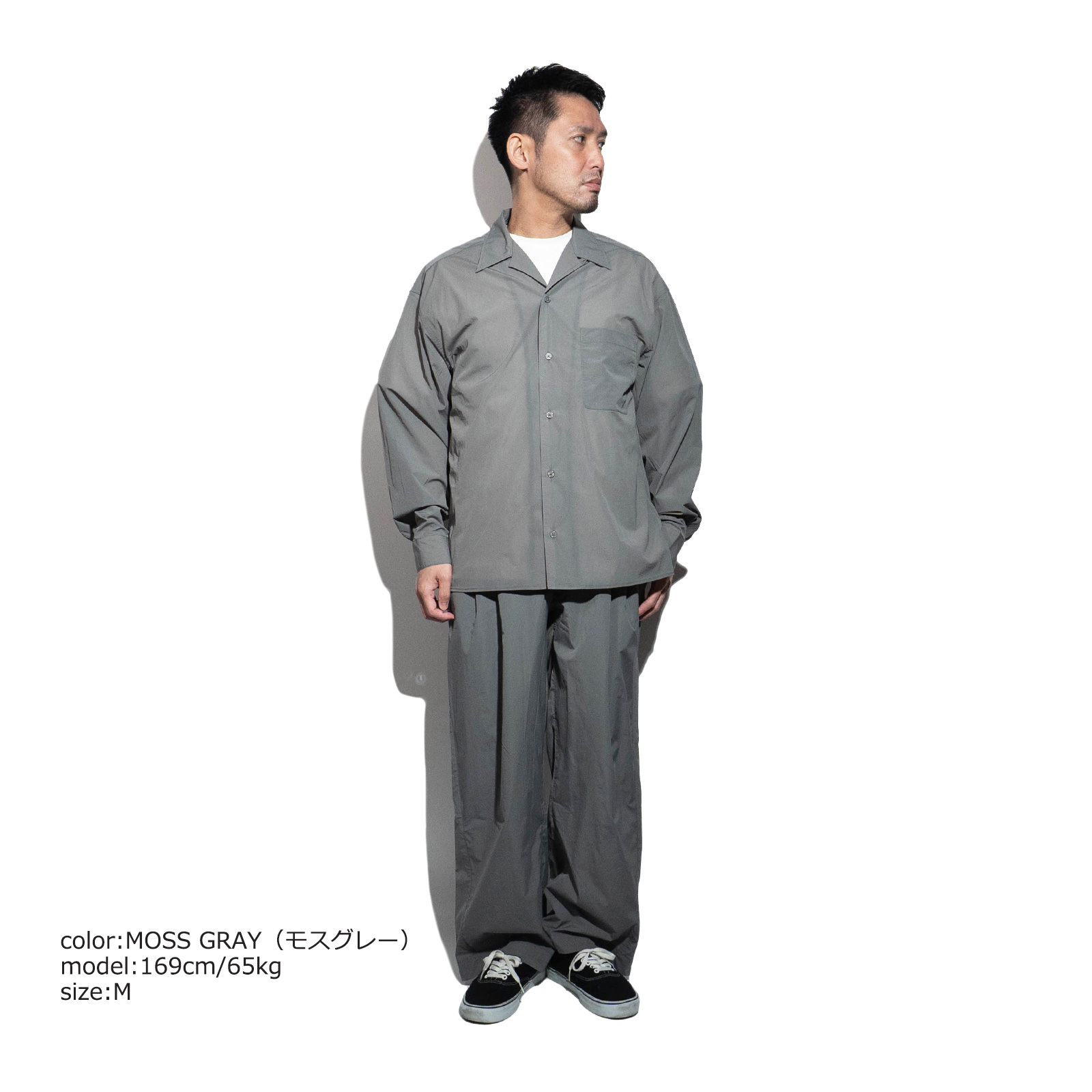 シービーズ SEABEES ゼログラビディ ナイロン シャツ ｜ メンズ M L