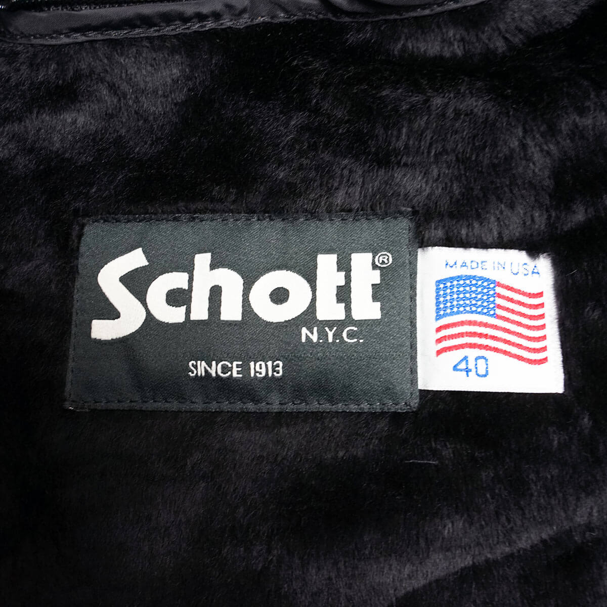 ショット SCHOTT 184SM A-2 レザーフライトジャケット アメリカ製 米国 